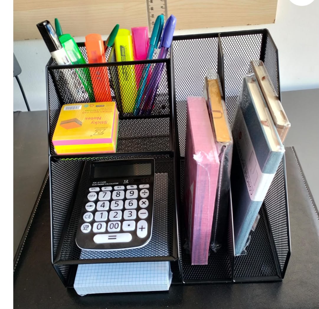 Organiseur de Bureau Métallique