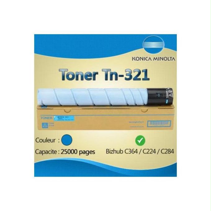 Pack Toner Konica Minolta TN-321